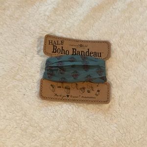 Natural Life Blue Half Boho Bandeau